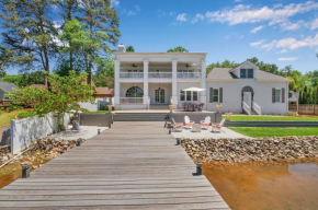 NEW! Luxury lakefront living w/ dock, pub, game rm